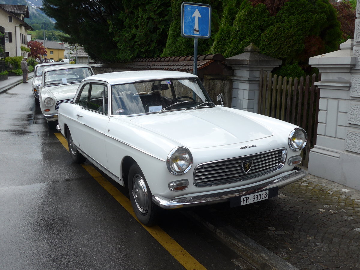 (170'719) - Peugeot - FR 93'018 - am 14. Mai 2016 in Sarnen, OiO