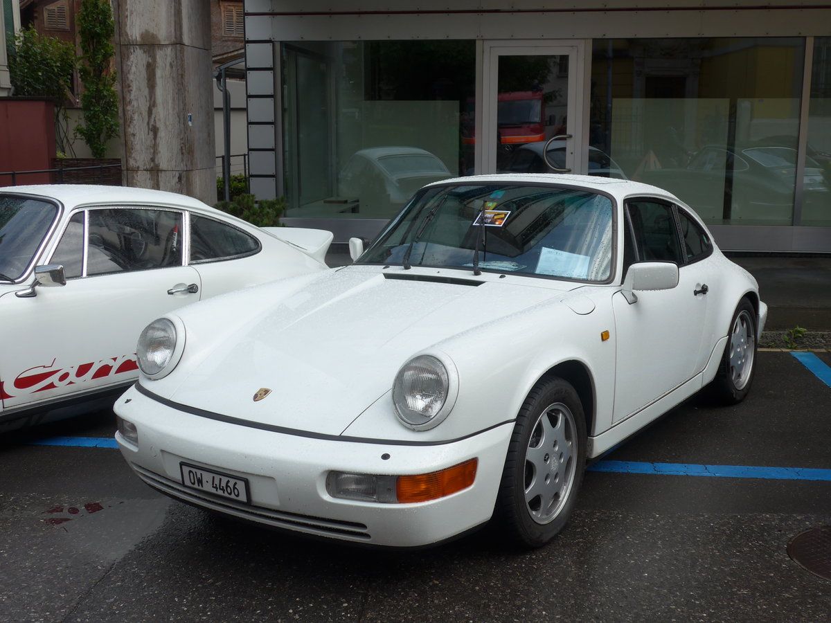 (170'755) - Porsche - OW 4466 - am 14. Mai 2016 in Sarnen, OiO