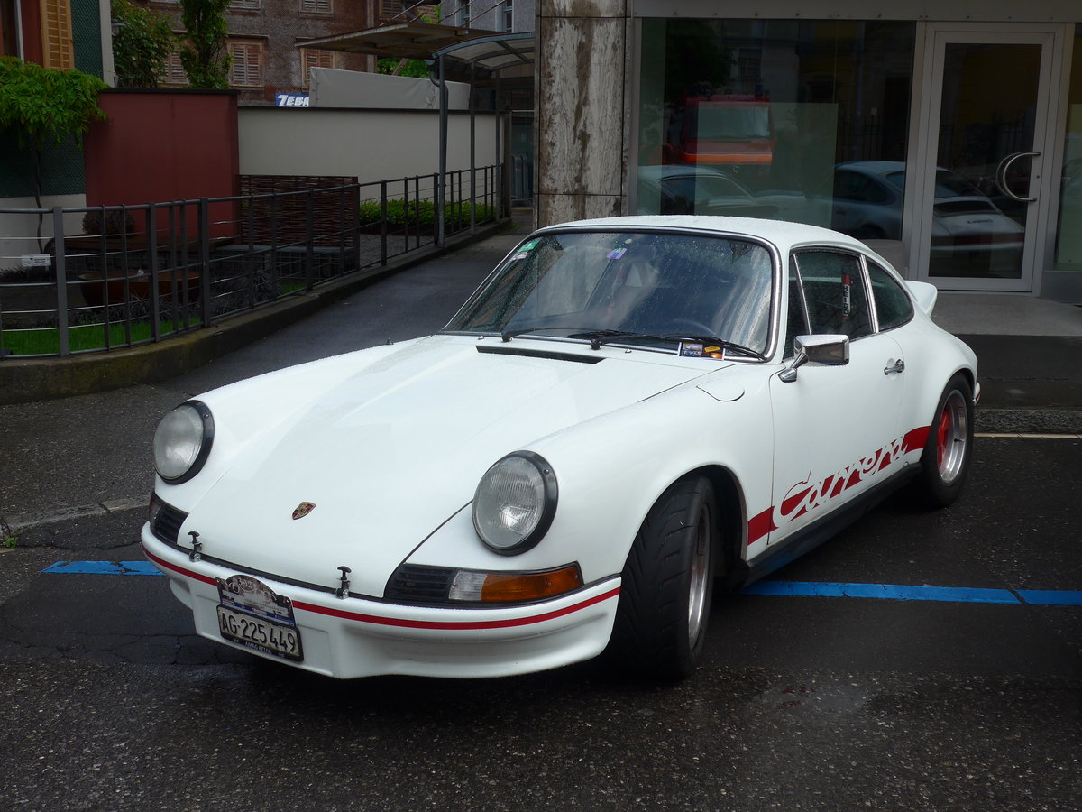 (170'756) - Porsche - AG 225'449 - am 14. Mai 2016 in Sarnen, OiO