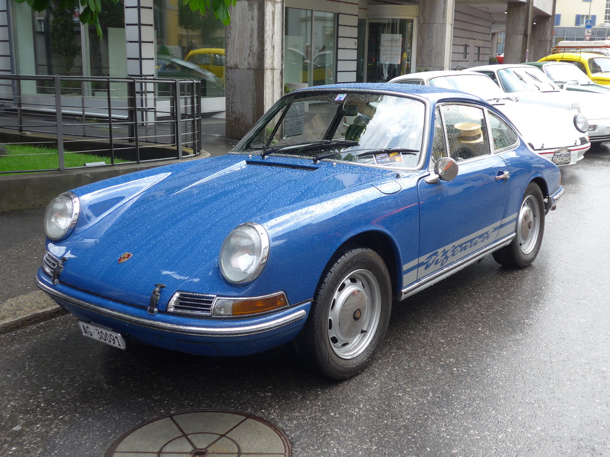 (170'757) - Porsche - AG 30'091 - am 14. Mai 2016 in Sarnen, OiO