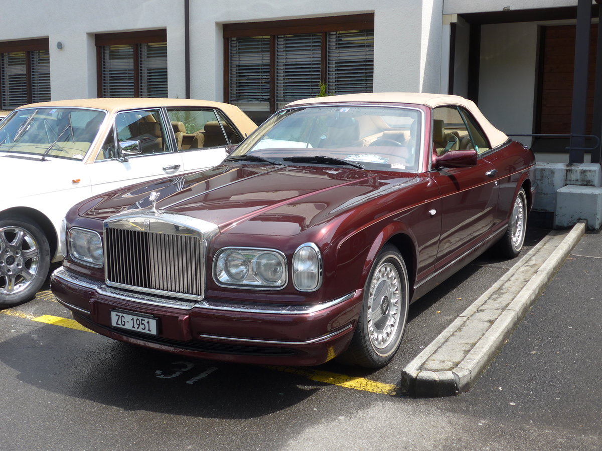 (170'806) - Rolls-Royce - ZG 1951 - am 14. Mai 2016 in Sarnen, OiO