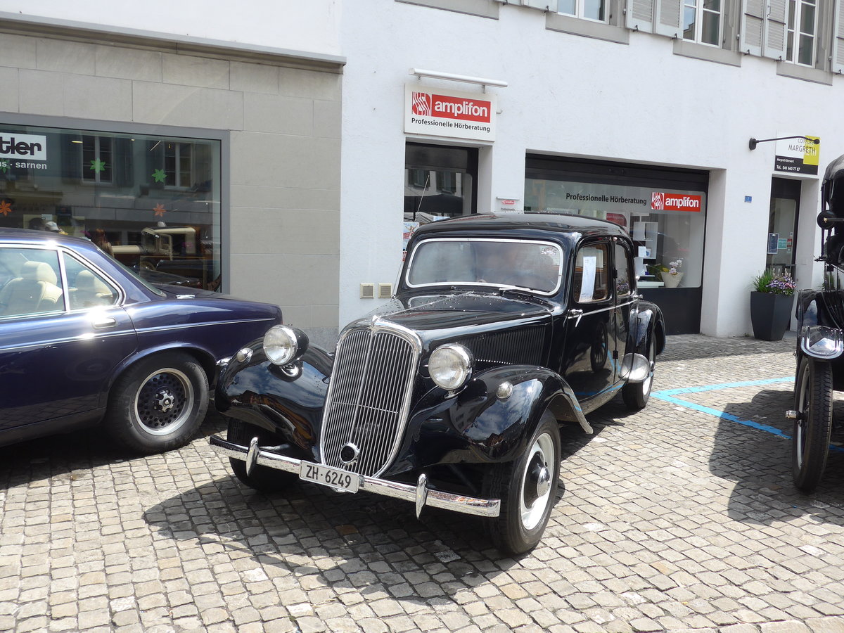 (170'818) - Citro�n - ZH 6249 - am 14. Mai 2016 in Sarnen, OiO