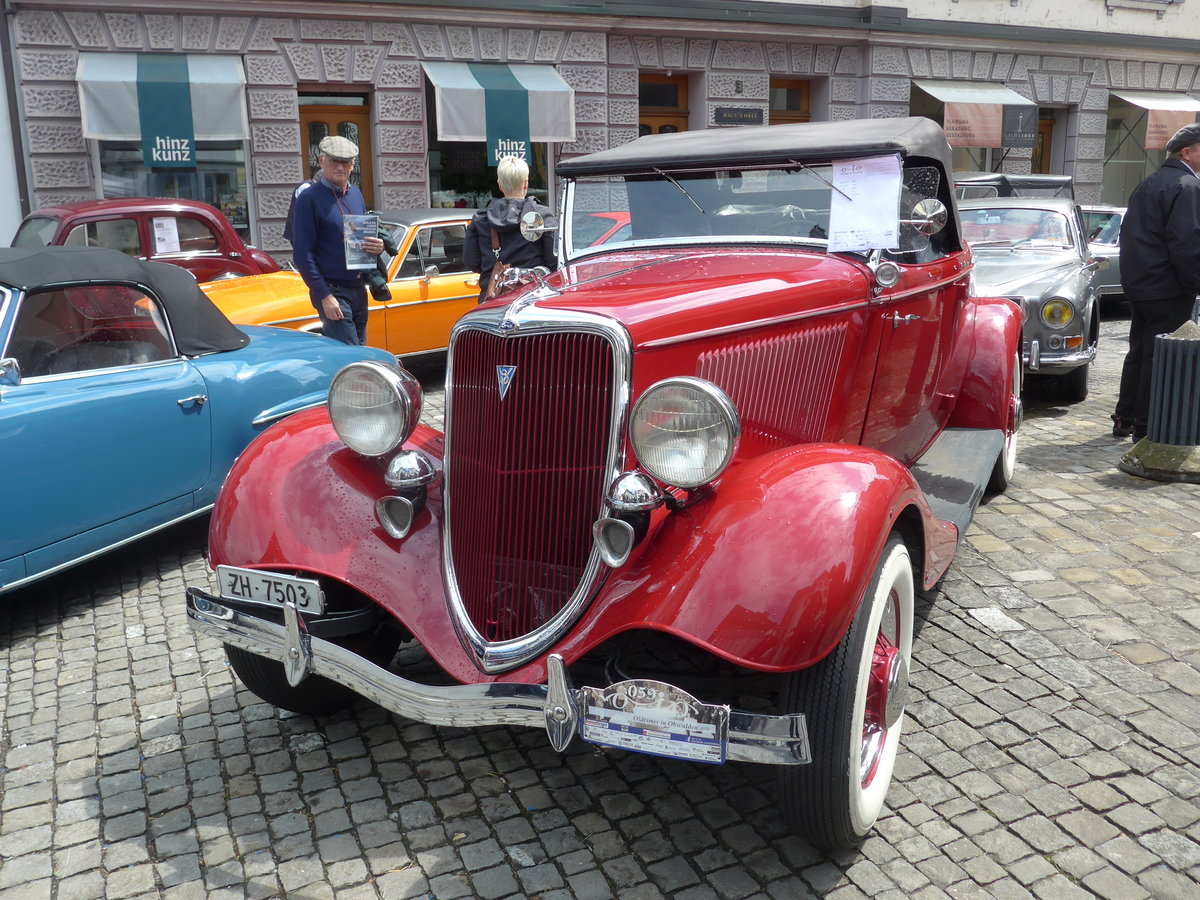(170'826) - Ford - ZH 7503 - am 14. Mai 2016 in Sarnen, OiO