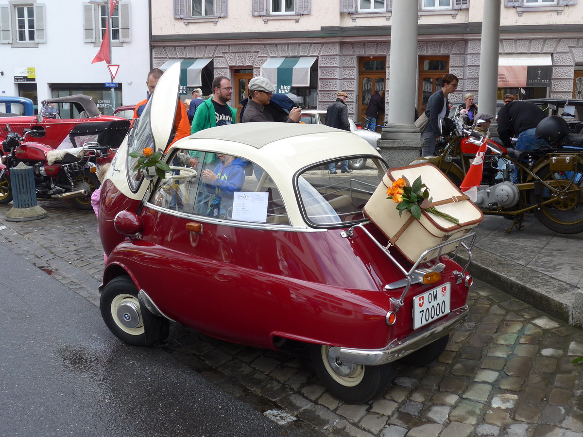 (170'827) - BMW-Isetta - OW 70'000 - am 14. Mai 2016 in Sarnen, OiO