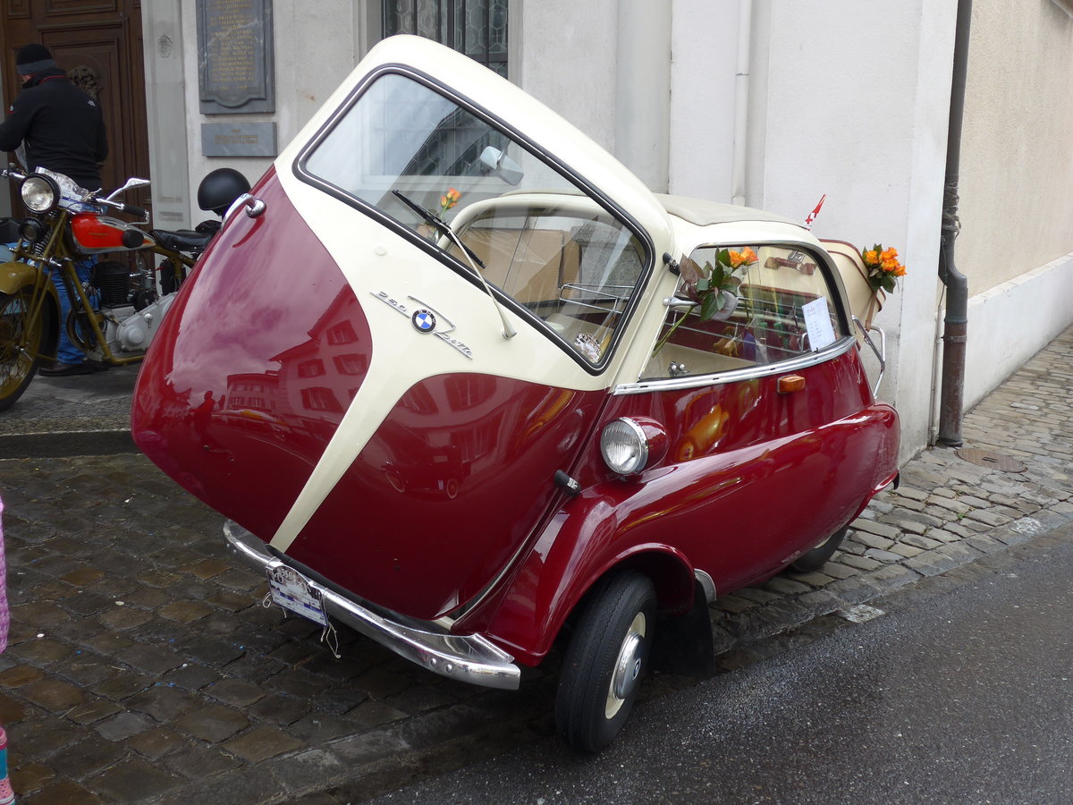 (170'828) - BMW-Isetta - OW 70'000 - am 14. Mai 2016 in Sarnen, OiO