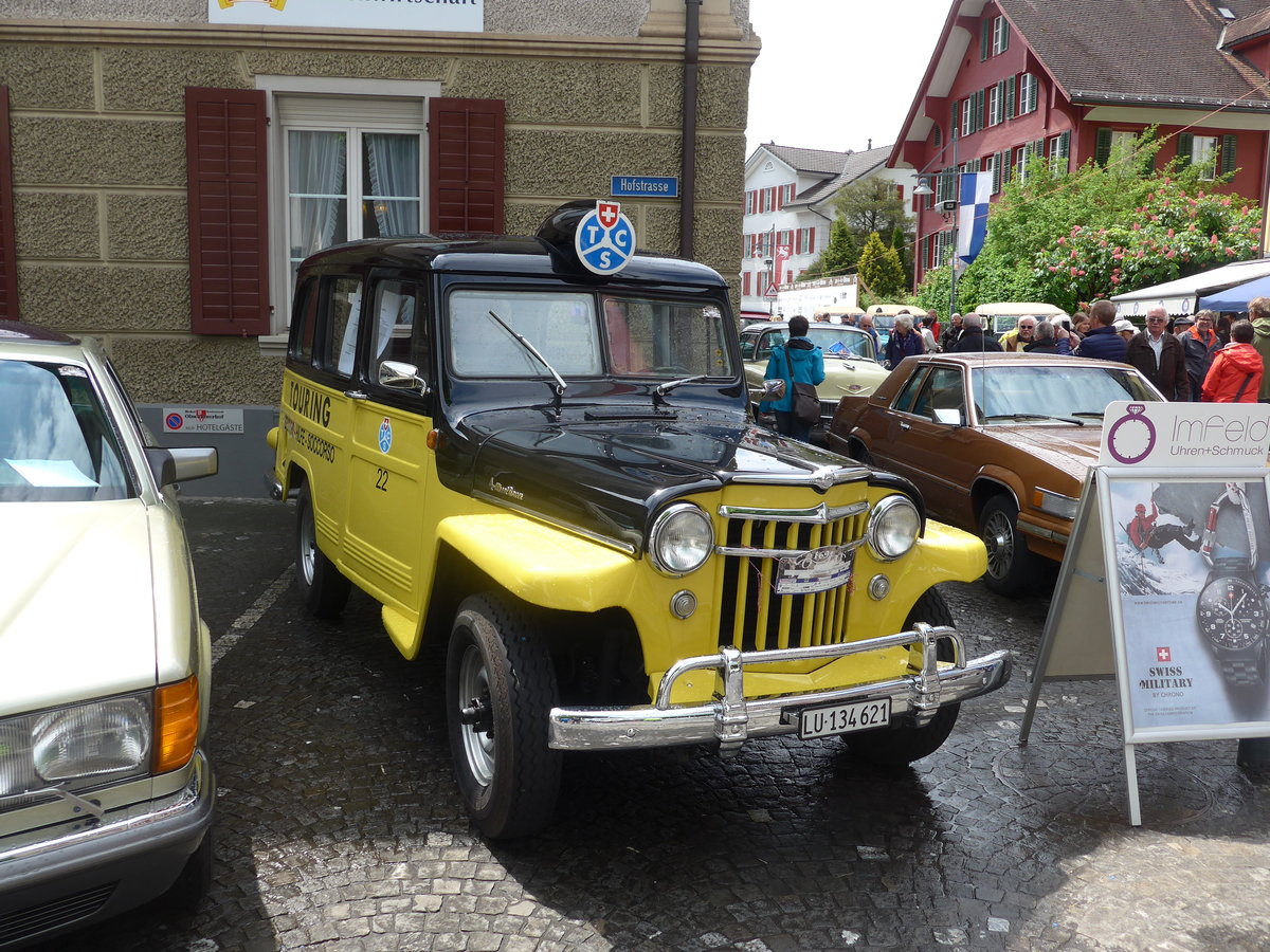 (170'829) - TCS - Nr. 22/LU 134'621 - Willys am 12. Mai 2016 in Sarnen, OiO