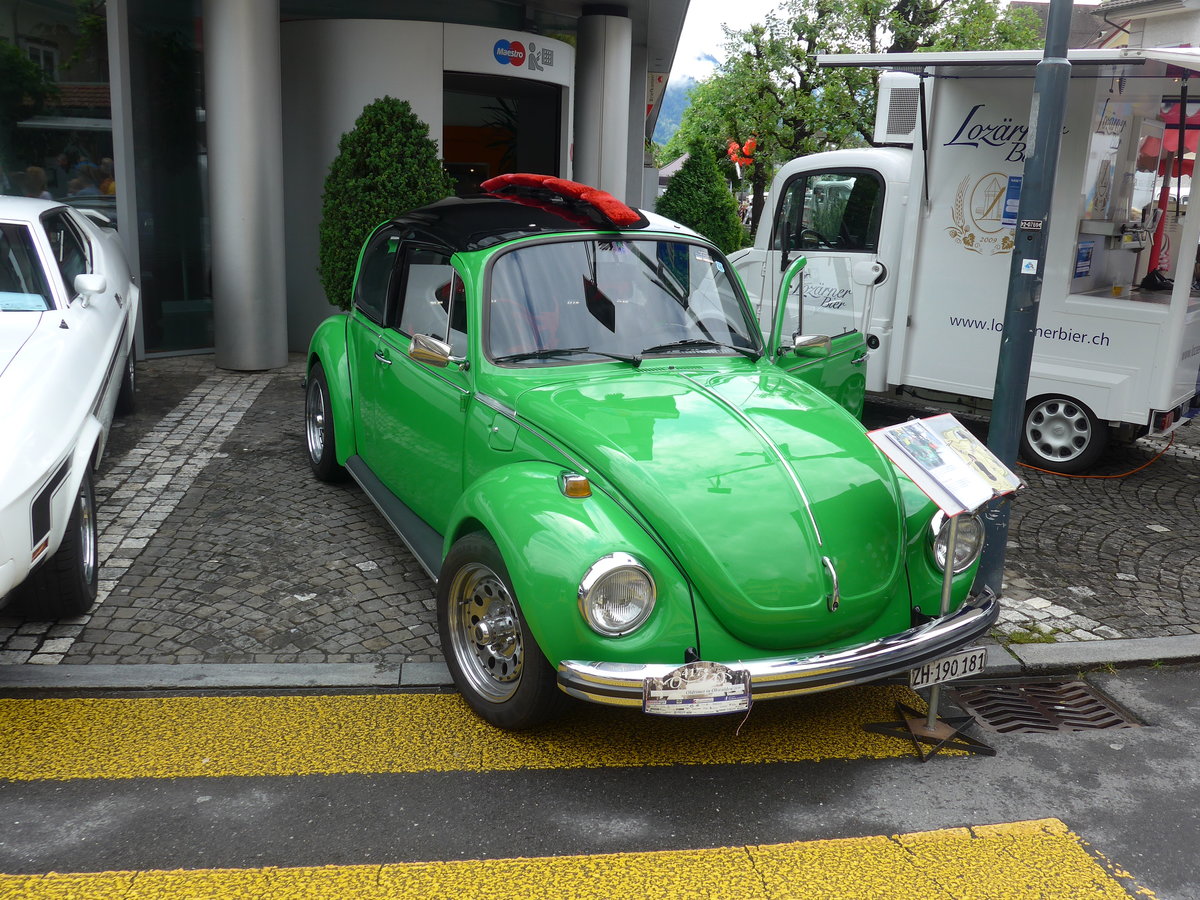 (170'837) - VW-K�fer - ZH 190'181 - am 14. Mai 2016 in Sarnen, OiO