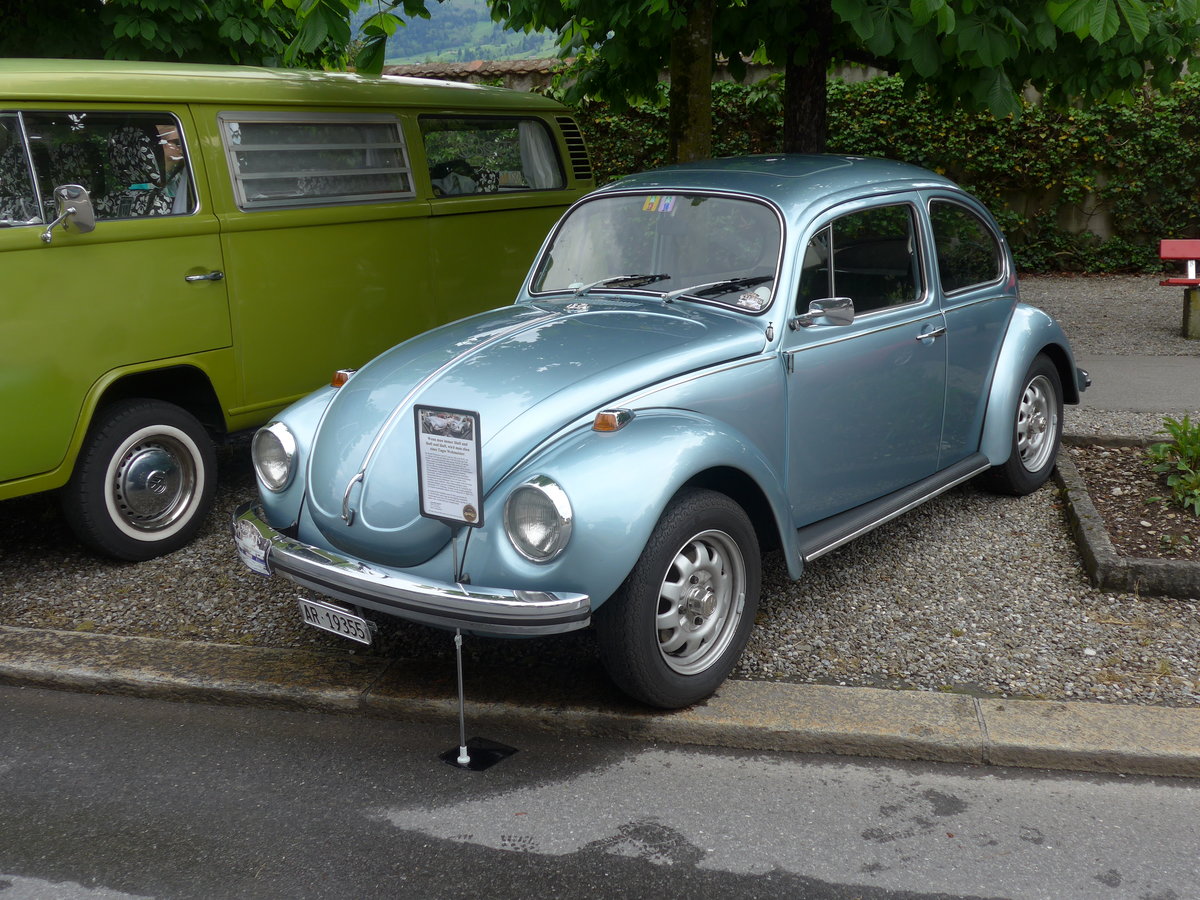 (170'845) - VW-K�fer - AR 19'355 - am 14. Mai 2016 in Sarnen, OiO