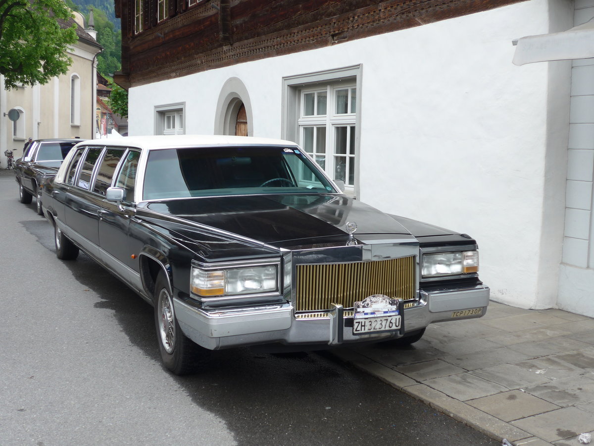 (170'852) - Cadillac - ZH 32'376 U - am 14. Mai 2016 in Sarnen, OiO