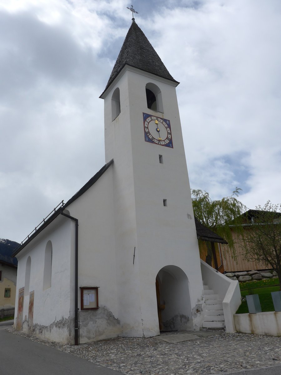 (170'909) - Die Kirche M�stair am 16. Mai 2016