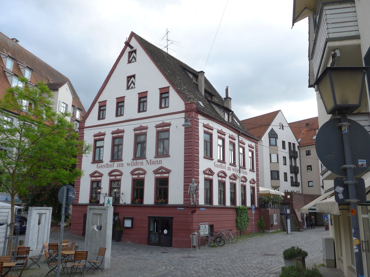 (171'034) - Gasthof zum wilden Mann am 19. Mai 2016 in Ulm
