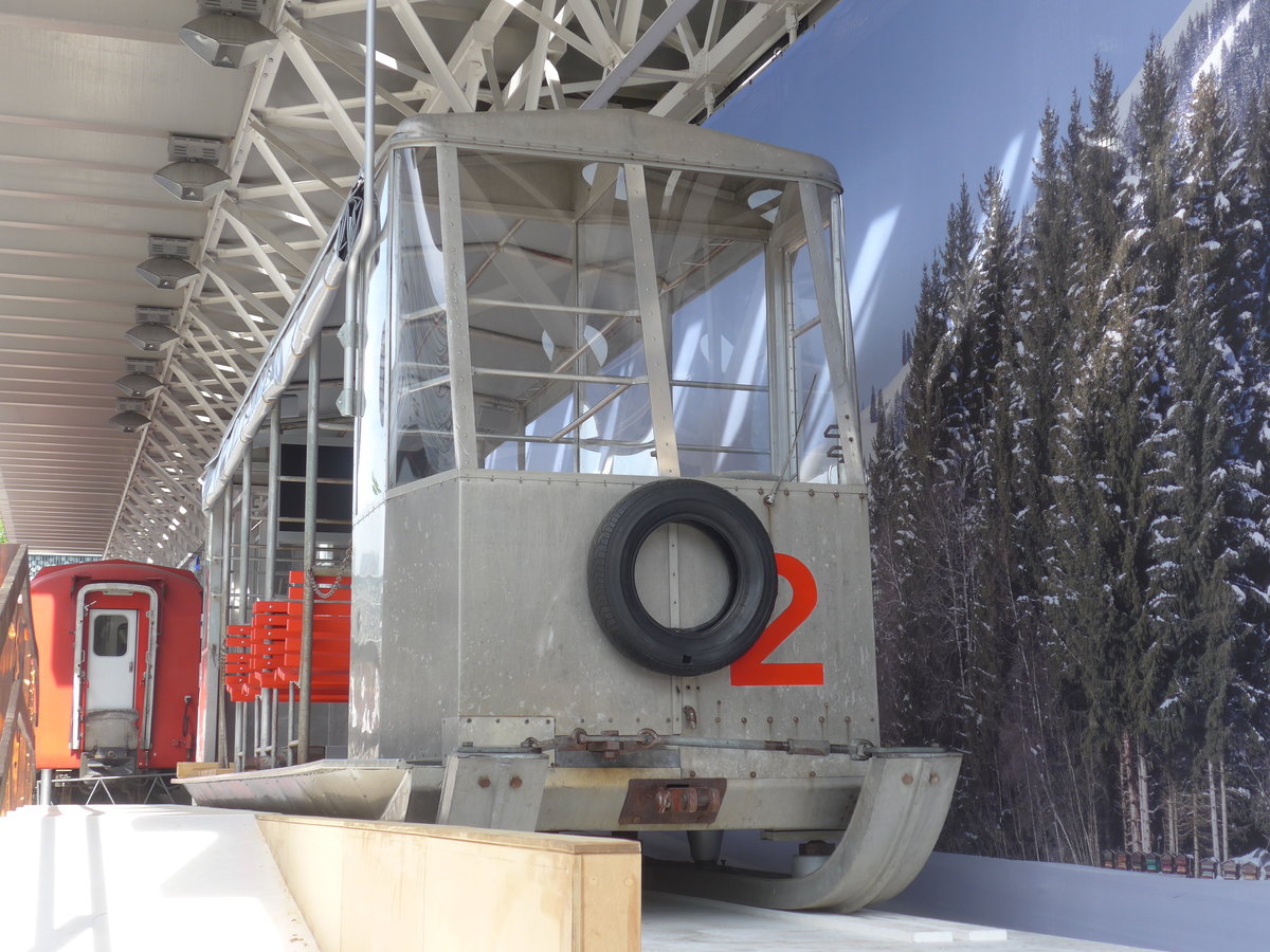 (171'245) - Hornberg-Funi - Nr. 2 - Schlittenaufzug am 22. Mai 2016 in Luzern, Verkehrshaus