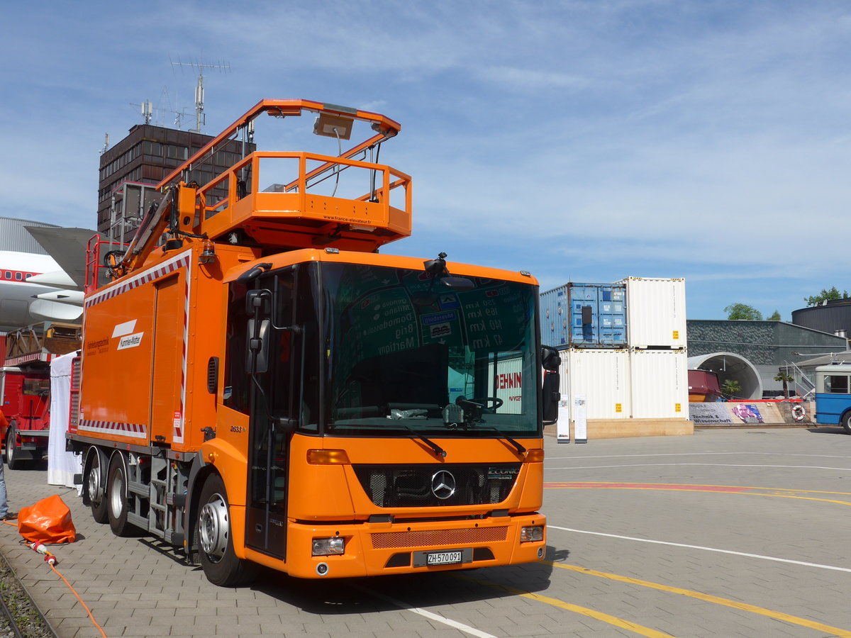 (171'251) - Kummler+Matter, Z�rich - ZH 570'091 - Mercedes Turmwagen am 22. Mai 2016 in Luzern, Verkehrshaus