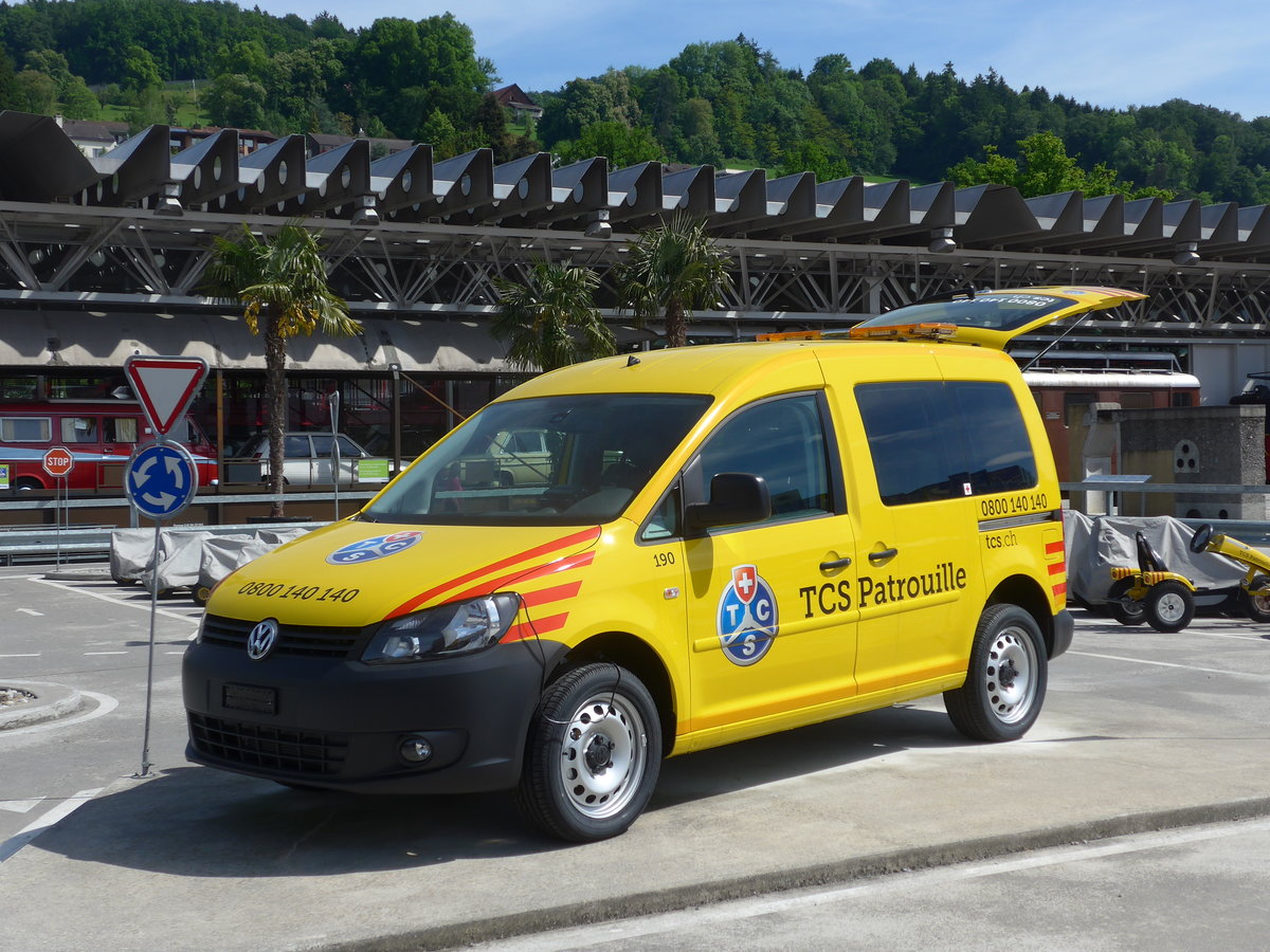 (171'256) - TCS - Nr. 190 - Volkswagen am 22. Mai 2016 in Luzern, Verkehrshaus