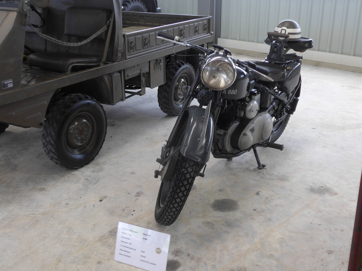 (171'563) - Lorenz, Lyssach - A 680 am 4. Juni 2016 in Lyssach, Garage