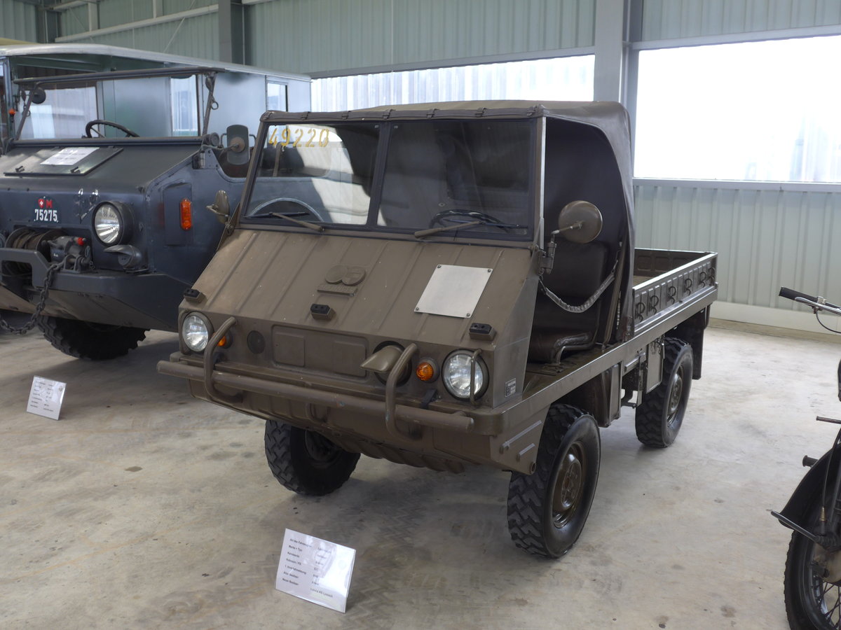 (171'566) - Lorenz, Lyssach - Steyr-Puch am 4. Juni 2016 in Lyssach, Garage