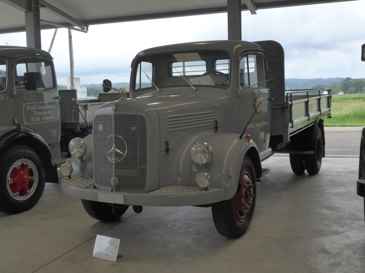 (171'585) - Lorenz, Lyssach - Mercedes (ex M�hle, Hindelbank) am 4. Juni 2016 in Lyssach, Garage