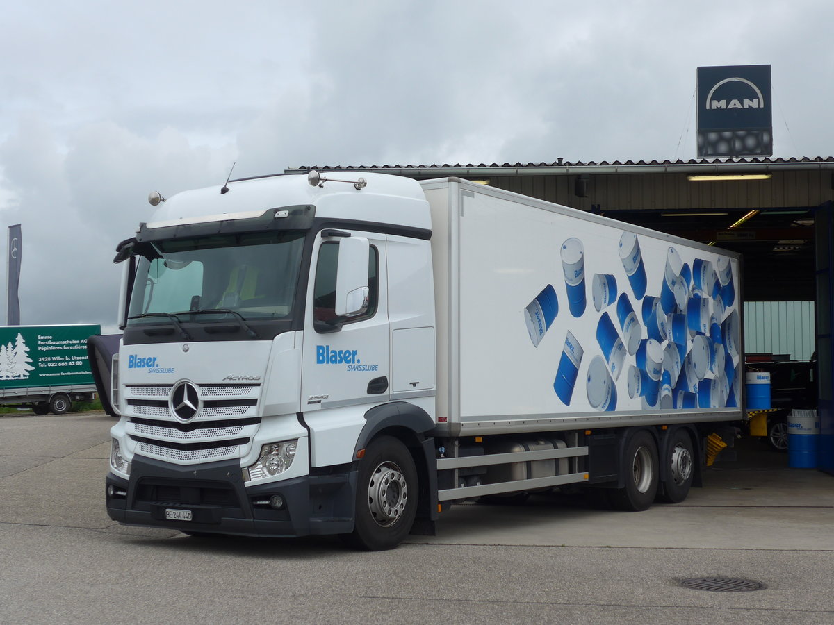 (171'596) - Blaser, R�egsbach - BE 244'440 - Mercedes am 4. Juni 2016 in Lyssach, Garage Lorenz