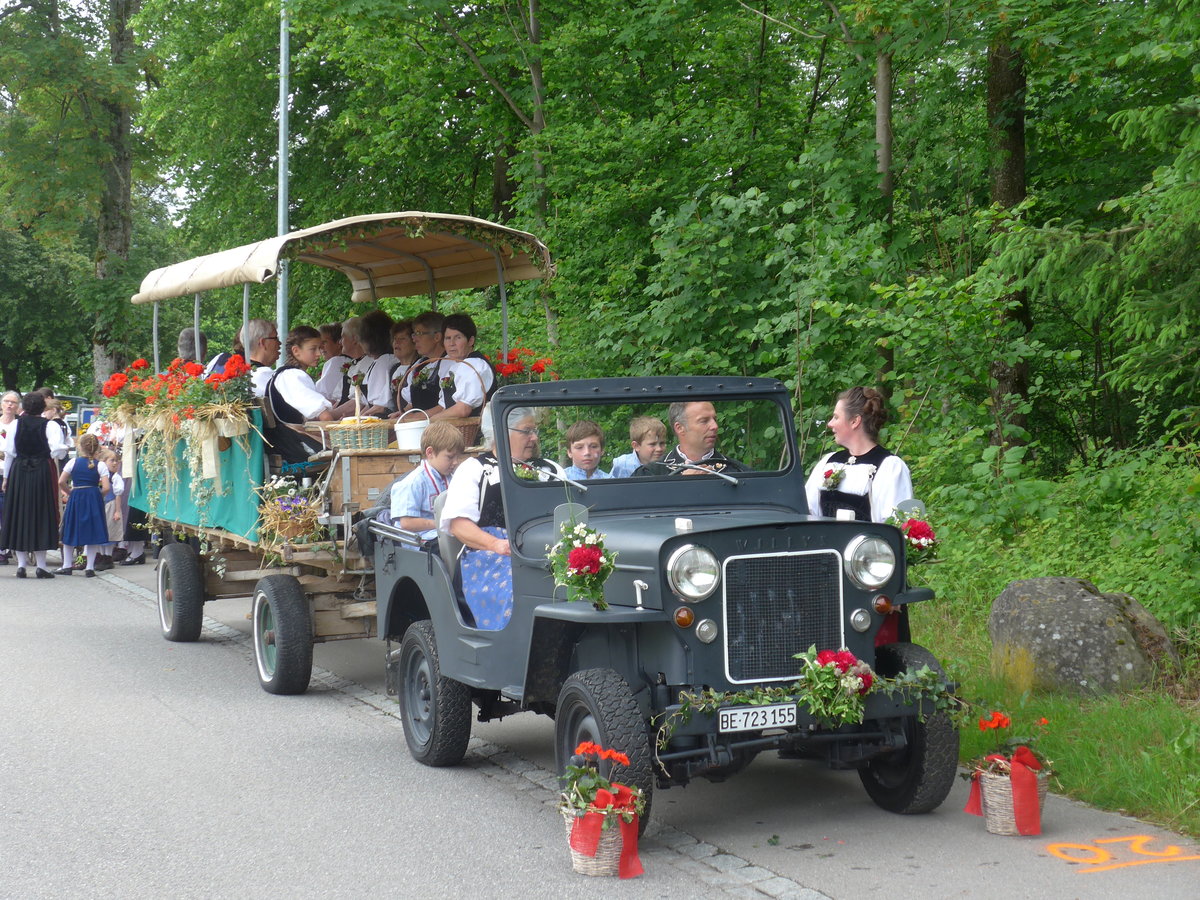 (171'650) - Willys - BE 723'155 - am 5. Juni 2016 am Jodlerfest in Steffisburg