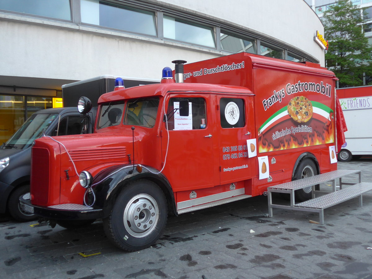 (171'664) - Mercedes - ZH 727'829 - am 11. Juni 2016 in Thun, Aarefeldplatz