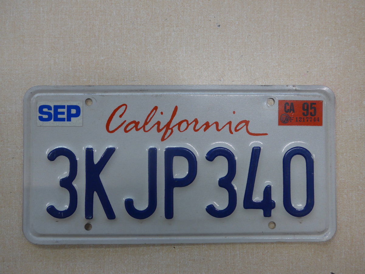 (171'928) - Autonummer aus Amerika - 3KJP340 - am 21. Juni 2016 im BrockiShop