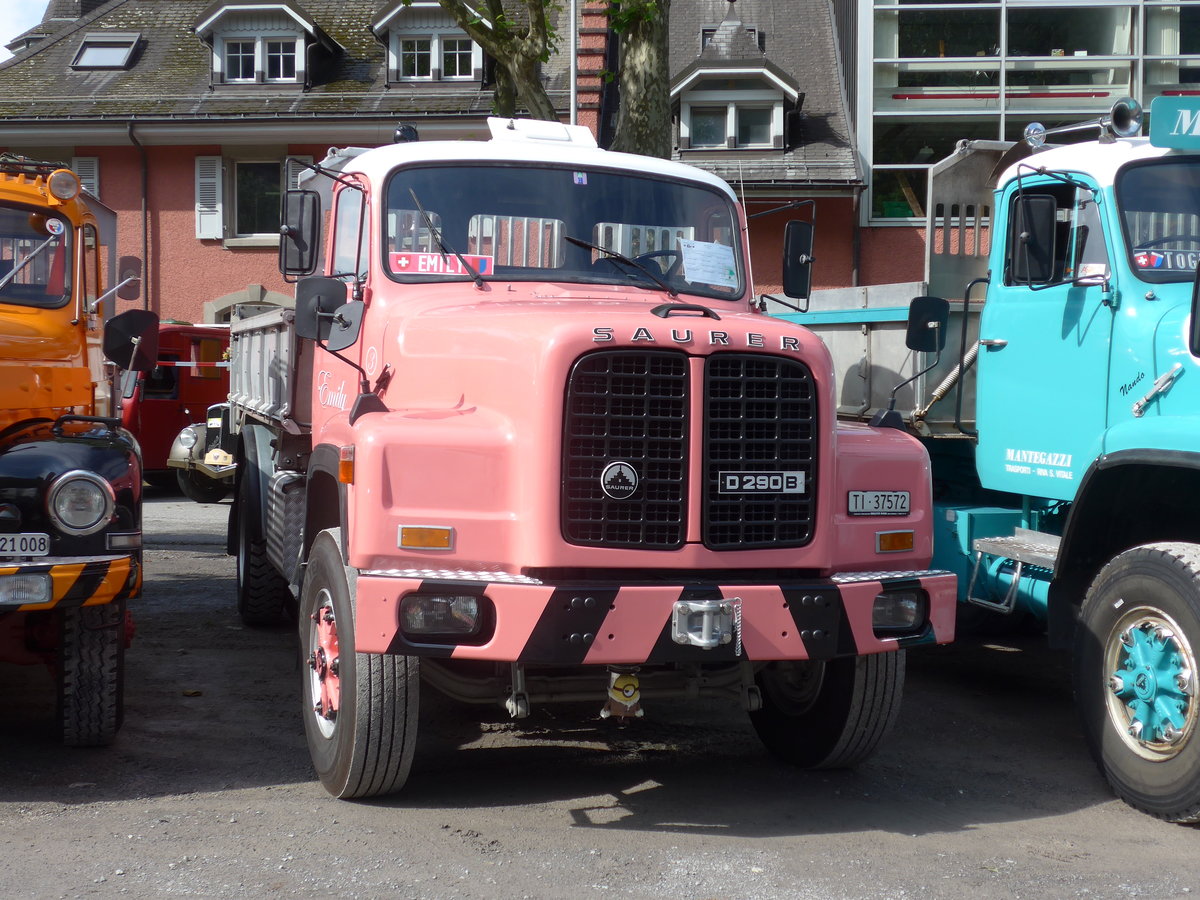 (171'977) - Emily - Nr. 3/TI 37'572 - Saurer am 25. Juni 2016 in Aigle, Saurertreffen
