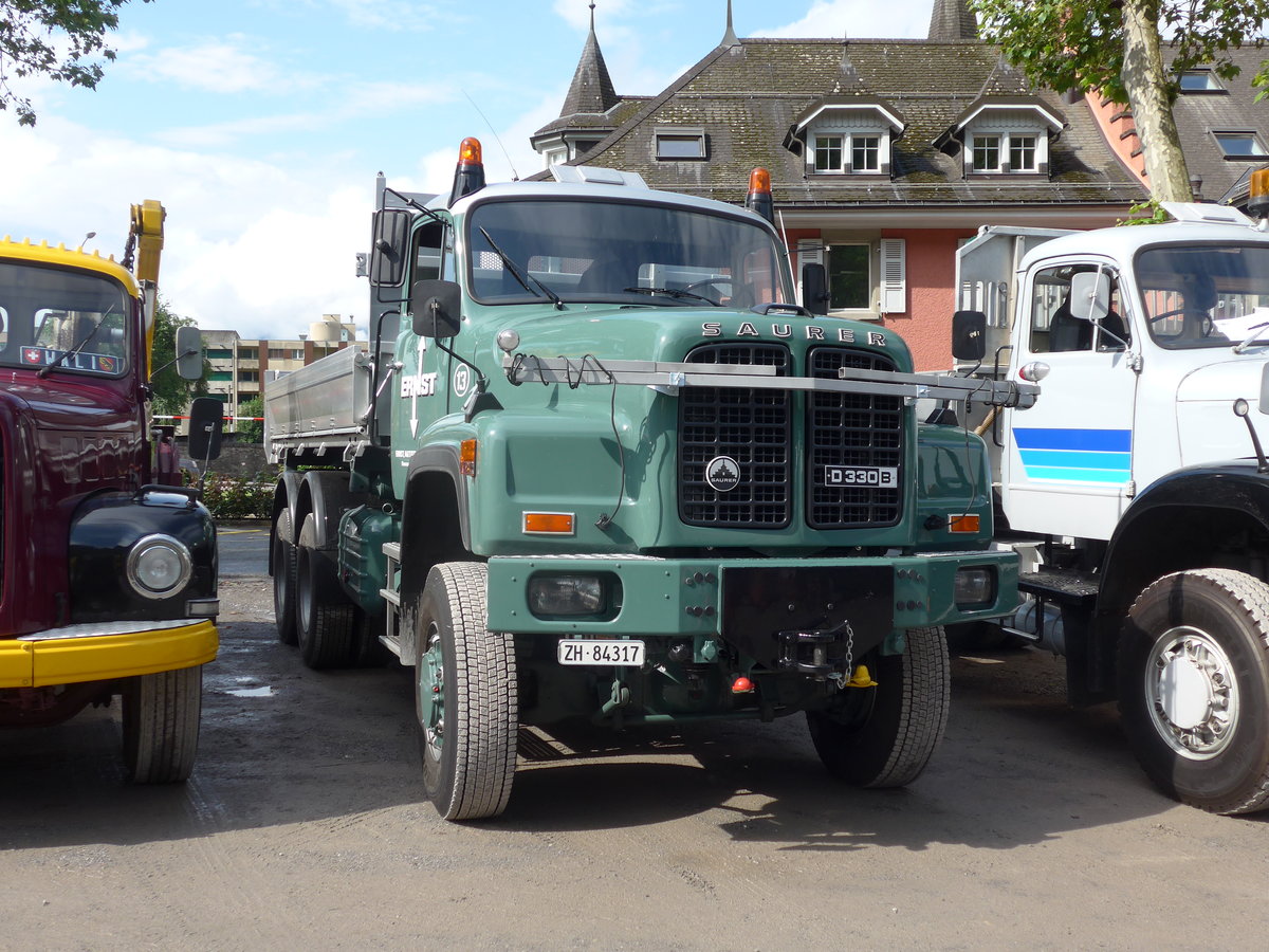 (171'978) - Ernst, Z�rich - Nr. 13/ZH 84'317 - Saurer am 25. Juni 2016 in Aigle, Saurertreffen