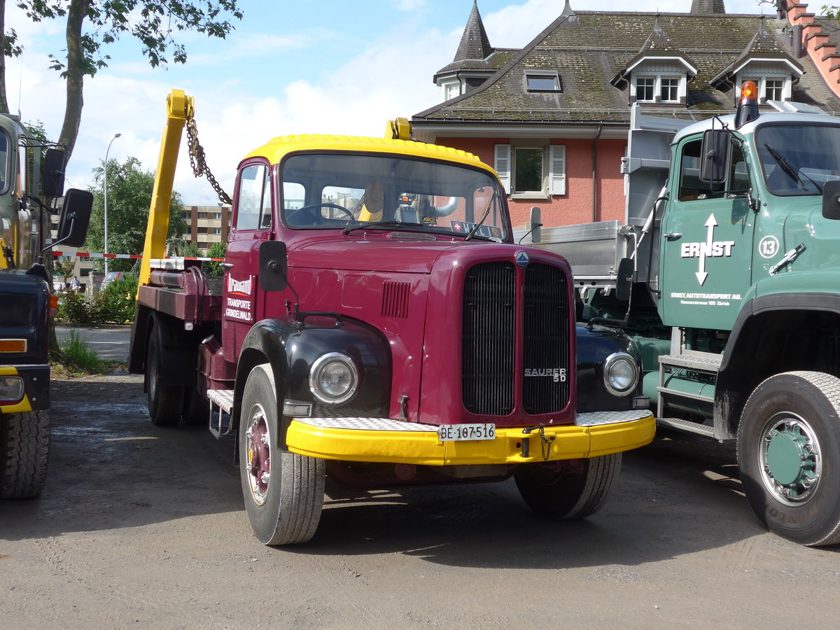 (171'979) - Brawand, Grindelwald - BE 107'516 - Saurer am 25. Juni 2016 in Aigle, Saurertreffen