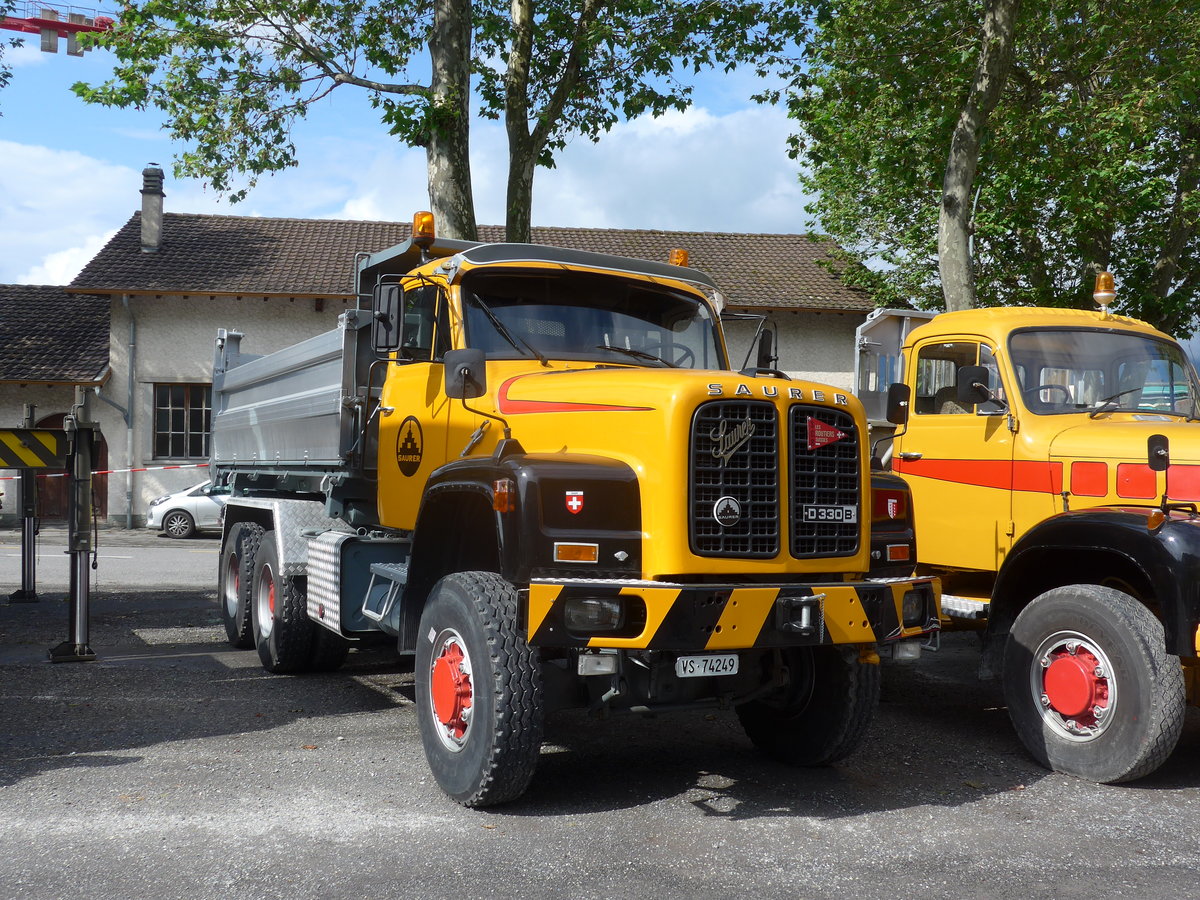 (171'991) - Saurer - VS 74'249 - am 25. Juni 2016 in Aigle, Saurertreffen