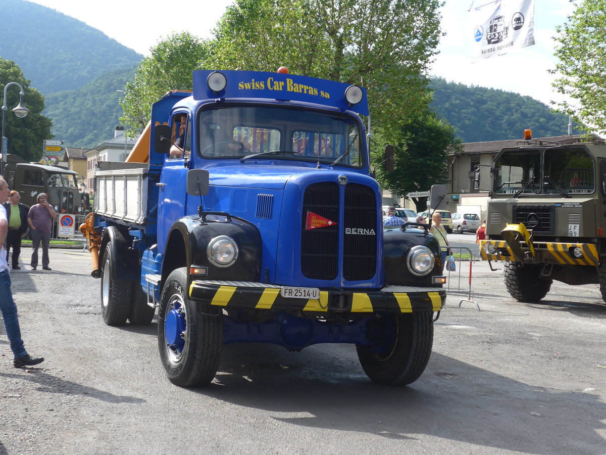 (171'993) - Barras, Martigny - FR 2514 U - Berna am 25. Juni 2016 in Aigle, Saurertreffen