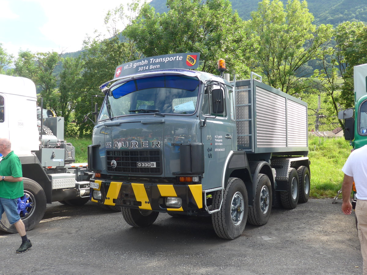 (171'997) - st.3, Bern - BE 178'408 - Saurer am 25. Juni 2016 in Aigle, Saurertreffen