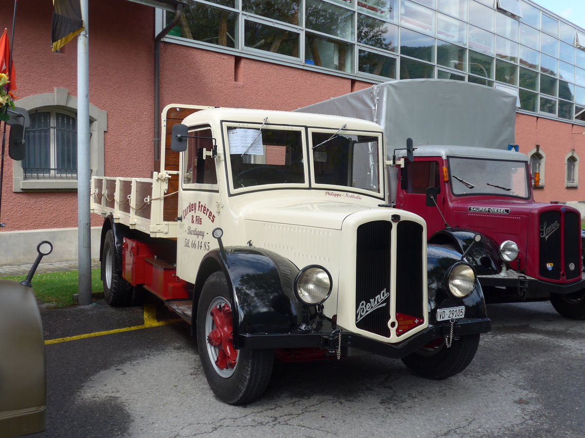 (172'002) - Cordey, Burtigny - VD 29'105 - Berna am 25. Juni 2016 in Aigle, Saurertreffen
