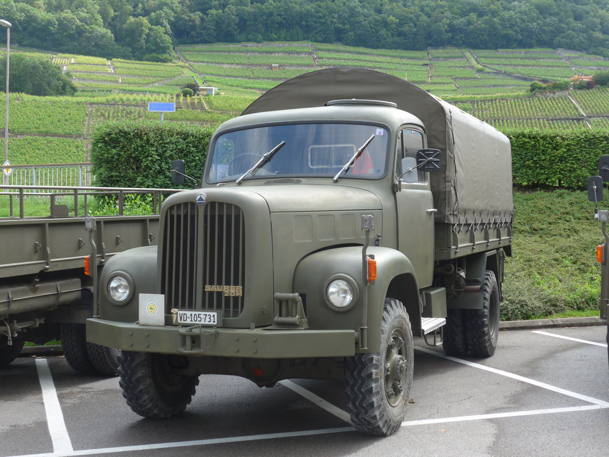 (172'016) - Saurer - VD 105'731 - am 25. Juni 2016 in Aigle, Saurertreffen
