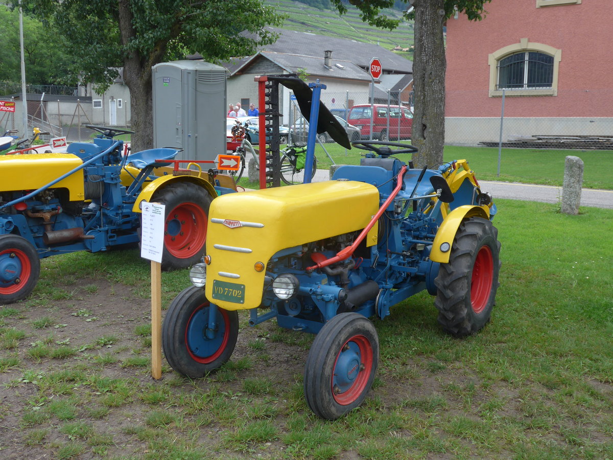 (172'025) - Plumett - VD 7702 - am 25. Juni 2016 in Aigle, Saurertreffen