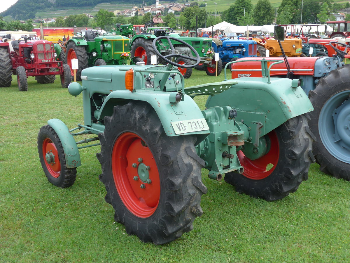 (172'042) - B�hrer - VD 7311 - am 25. Juni 2016 in Aigle, Saurertreffen