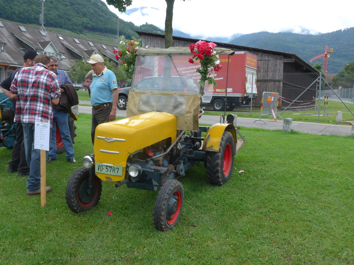 (172'046) - Plumett - VD 5787 - am 25. Juni 2016 in Aigle, Saurertreffen