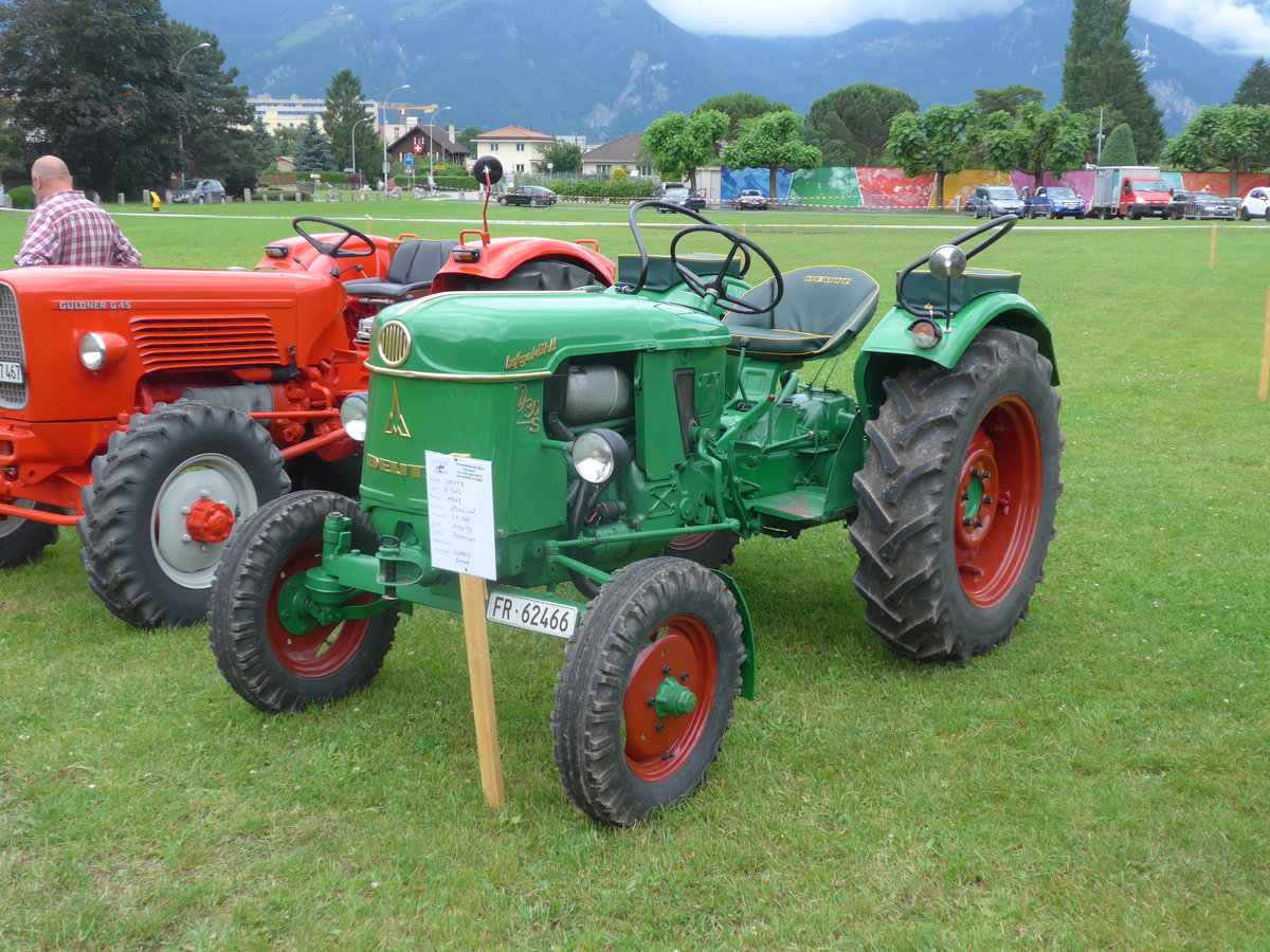 (172'067) - Deutz - FR 62'466 - am 25. Juni 2016 in Aigle, Saurertreffen