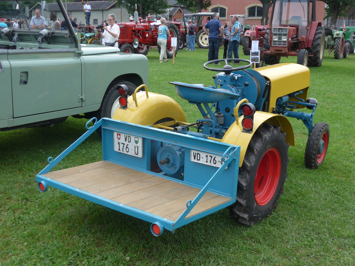 (172'076) - Plumett - VD 176 U - am 25. Juni 2016 in Aigle, Saurertreffen