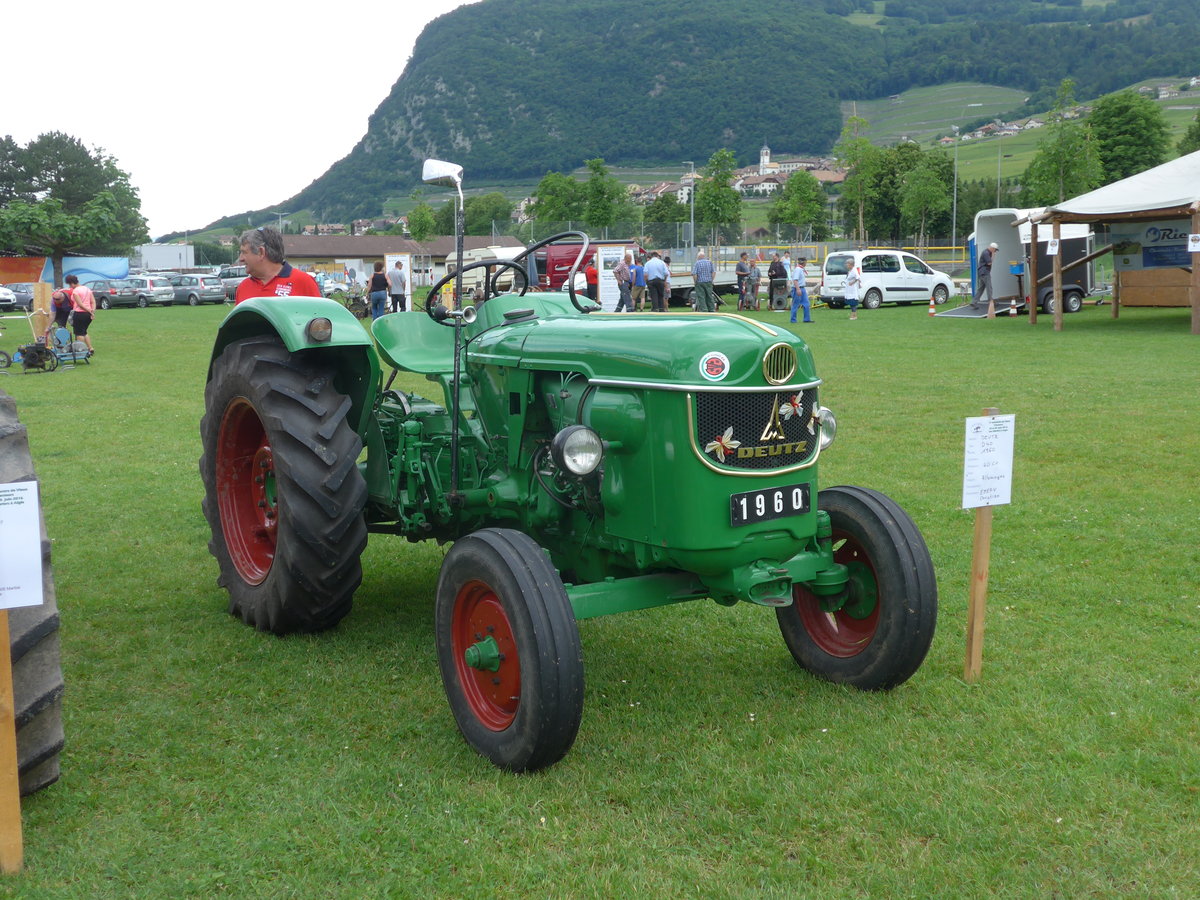 (172'078) - Deutz - VD 399 - am 25. Juni 2016 in Aigle, Saurertreffen