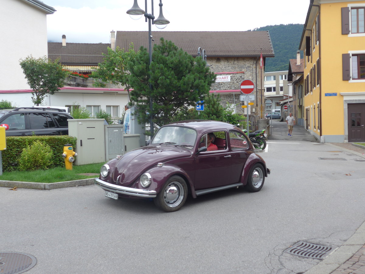 (172'106) - VW-K�fer - VD 478'569 - am 25. Juni 2016 in Aigle, Place Alph. Mex