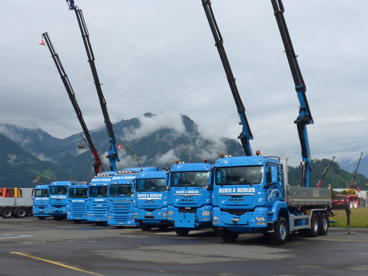 (172'214) - Rubin&Morger, Interlaken - BE 401'919 - MAN am 26. Juni 2016 in Interlaken, Flugplatz