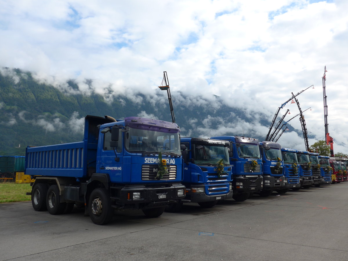 (172'217) - Seematter, Unterseen - BE 18'107 - MAN am 26. Juni 2016 in Interlaken, Flugplatz