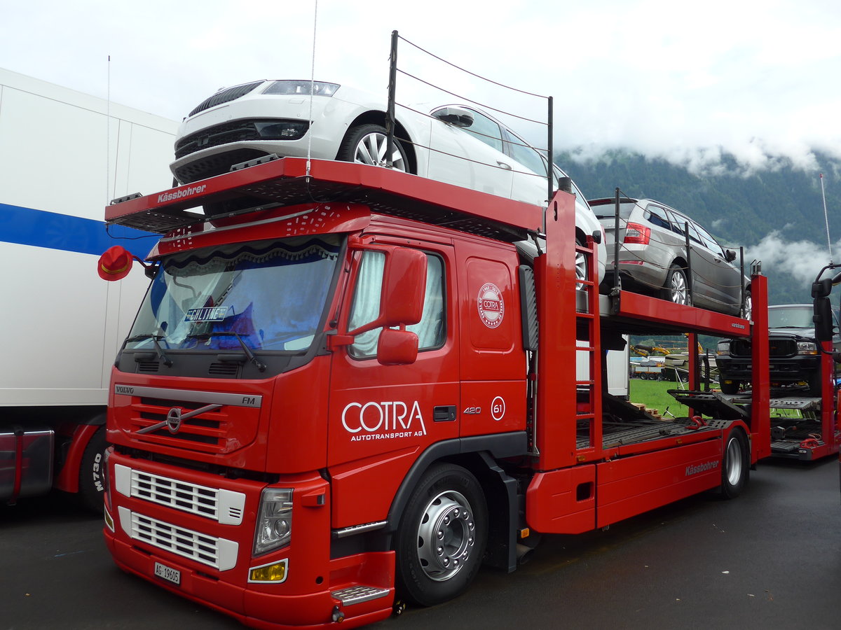 (172'226) - Cotra, Lupfig - Nr. 61/AG 19'605 - Volvo am 26. Juni 2016 in Interlaken, Flugplatz