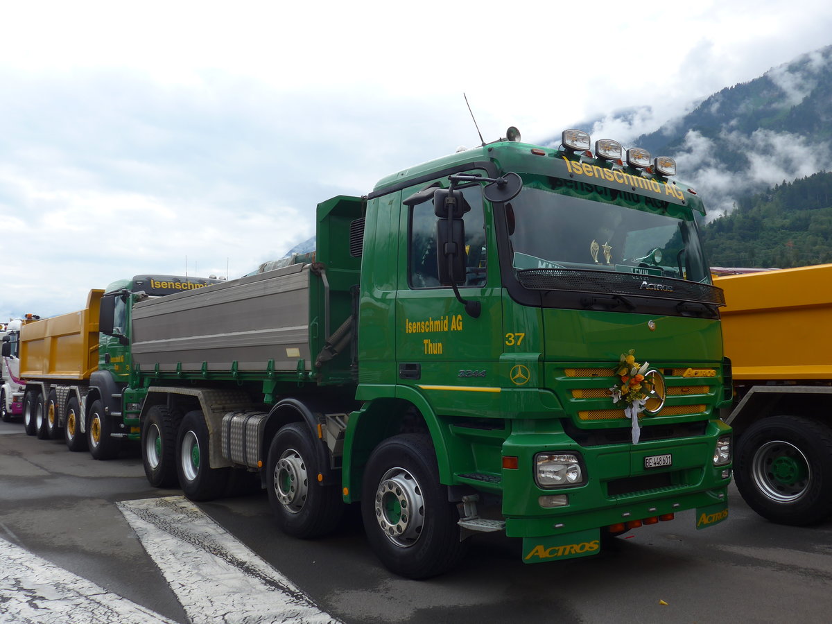 (172'228) - Isenschmid, Thun - Nr. 37/BE 448'601 - Mercedes am 26. Juni 2016 in Interlaken, Flugplatz