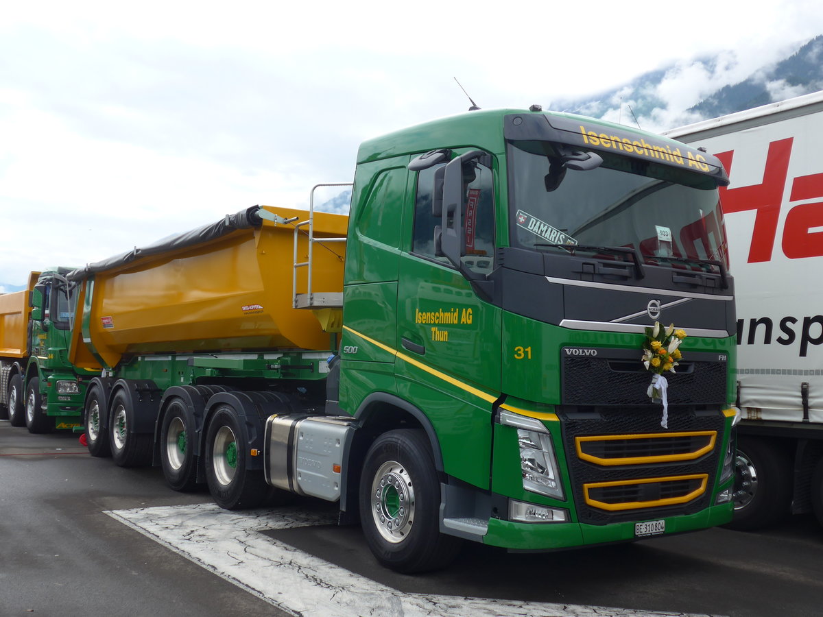 (172'230) - Isenschmid, Thun - Nr. 31/BE 310'804 - Volvo am 26. Juni 2016 in Interlaken, Flugplatz