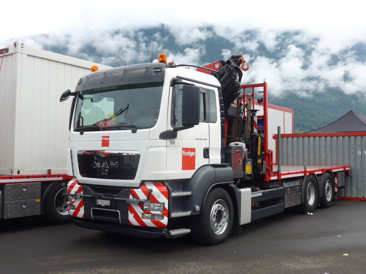 (172'249) - Frutiger, Thun - Nr. 58/BE 542'224 - Mercedes am 26. Juni 2016 in Interlaken, Flugplatz