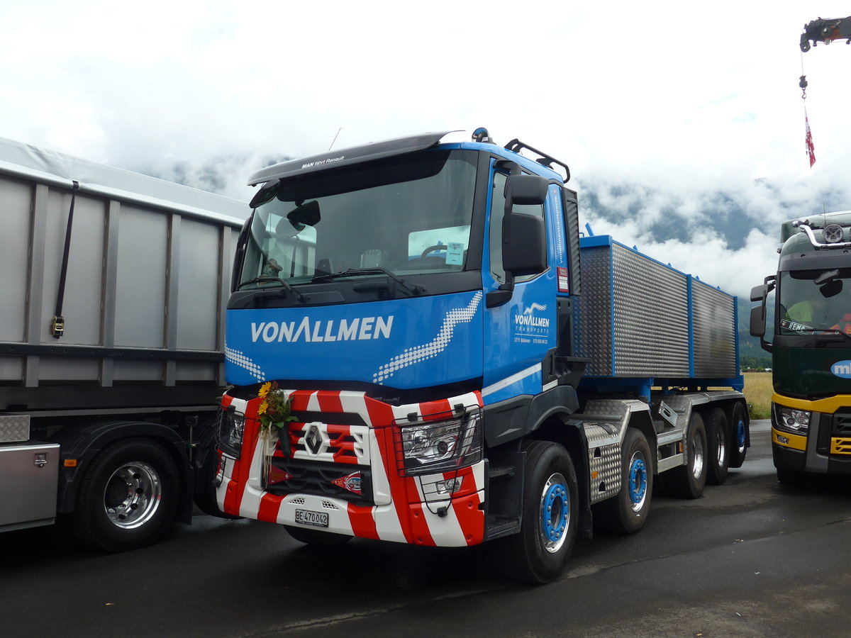 (172'252) - von Allmen, M�lenen - BE 470'042 - Renault am 26. Juni 2016 in Interlaken, Flugplatz
