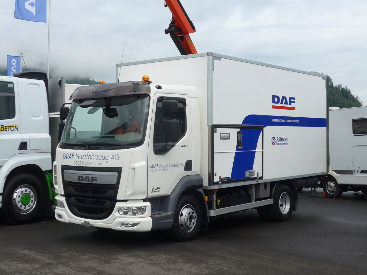 (172'260) - Graf, Hunzenschwil - DAF am 26. Juni 2016 in Interlaken, Flugplatz