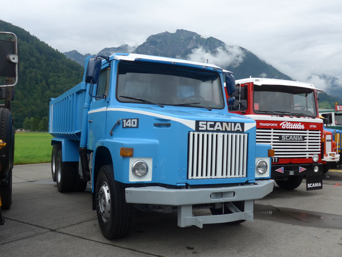 (172'276) - Scania - am 26. Juni 2016 in Interlaken, Flugplatz