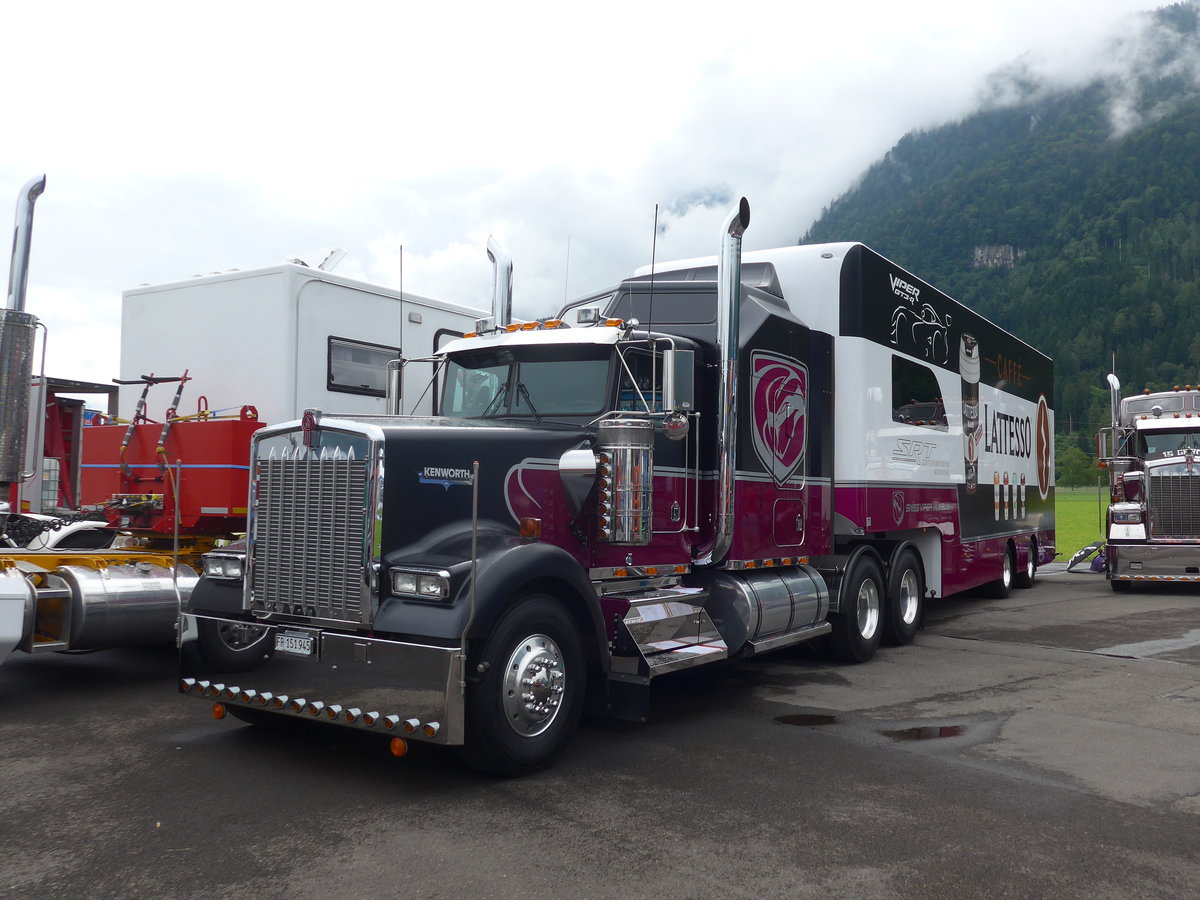 (172'314) - Kenworth - FR 151'945 - am 26. Juni 2016 in Interlaken, Flugplatz